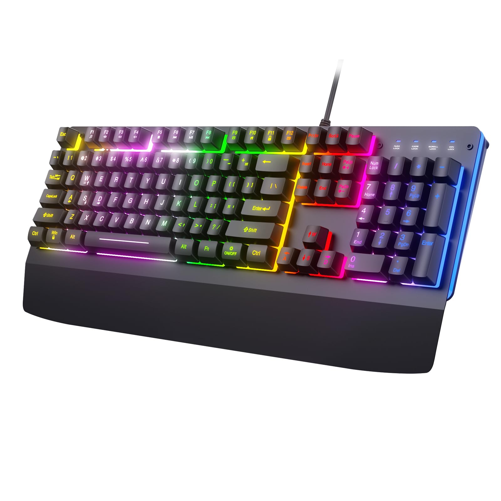 RGB Multi-Color Backlit Keyboard