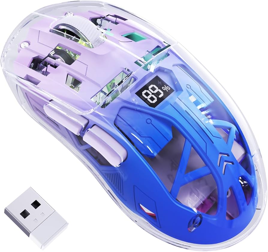 Wireless Precision Blue Gaming Mouse